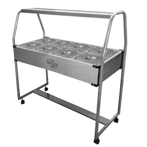 Buffet Térmico com 8 Cubas Spolu 127V SPL-509