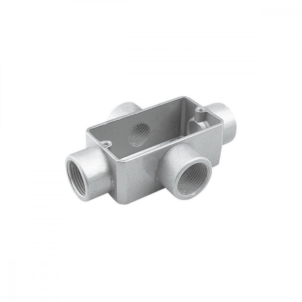 Condulete Fixo 2” Tipo ”x” - Com Tampa / Rosca Bsp / Sem Pintura
