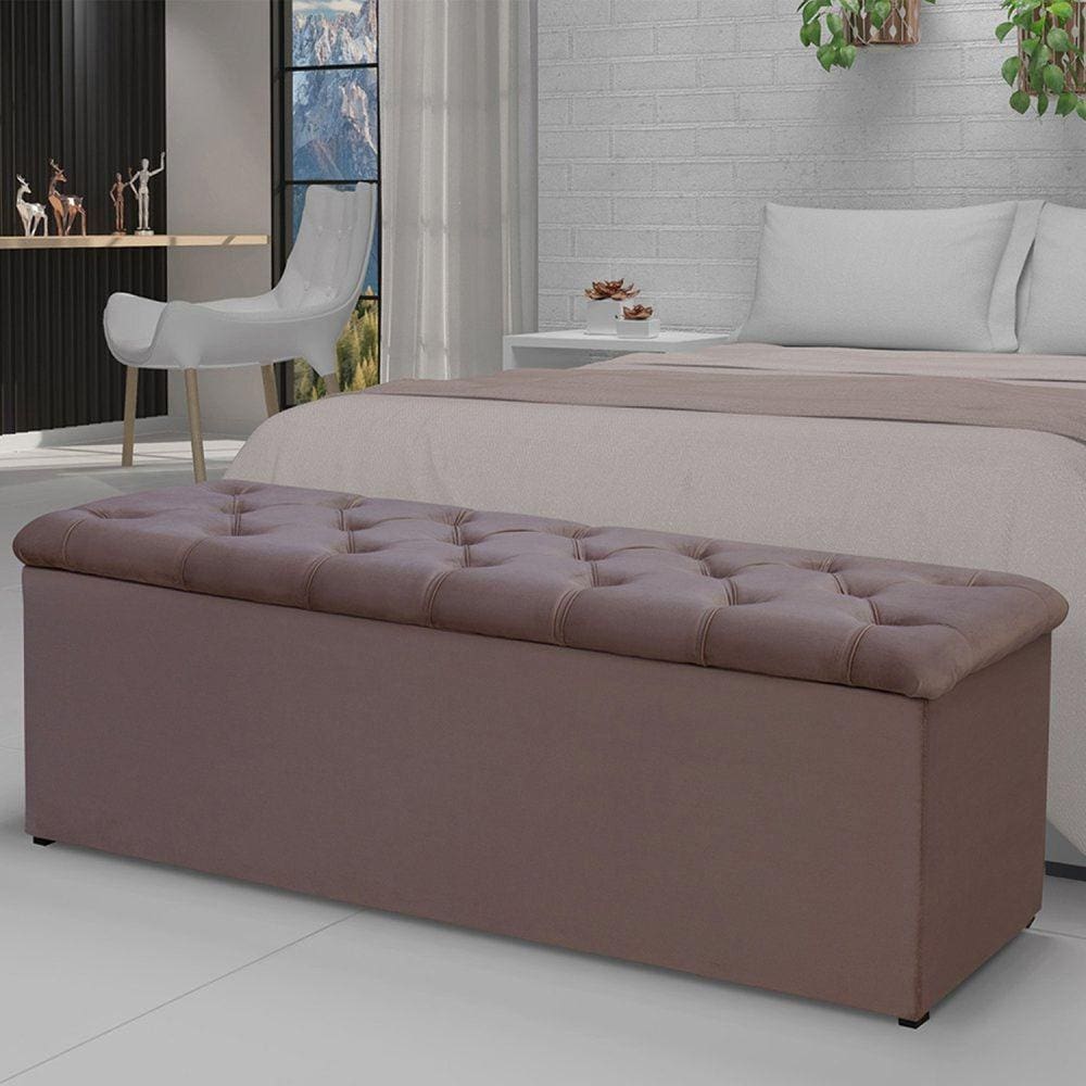 Calçadeira Queen 160cm Lotus Rose