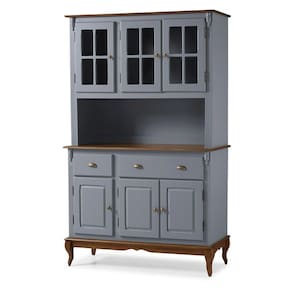 Arca Oratório 3 Portas, 2 Gavetas E 3 Portas Vidro Hannover - M560804 Garapa - Verniz