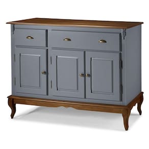 Balcão Buffet De Madeira 3 Portas E 2 Gavetas Hannover - M560803 Garapa - Verniz