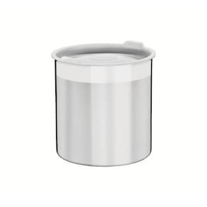 Pote Tramontina Cucina Em Aço Inox Para Mantimentos Com Tampa Plástica 14 Cm 2,3 L Tramontina