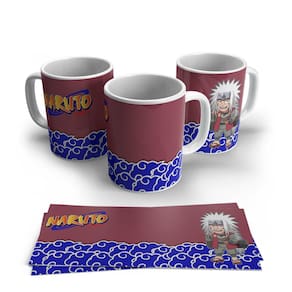 Caneca de Porcelana Naruto Jiraiya Personagens