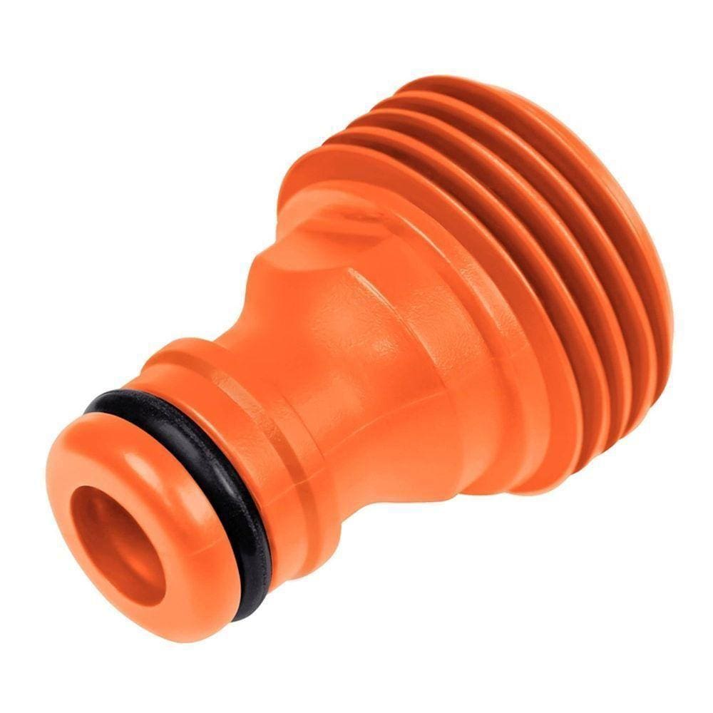 Adaptador Macho Tramontina Com Rosca Externa 3/4” Em Plástico Laranja Para Jardim Tramontina