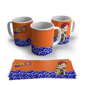 Caneca de Porcelana Naruto Gaara Modelo 1 Personagens