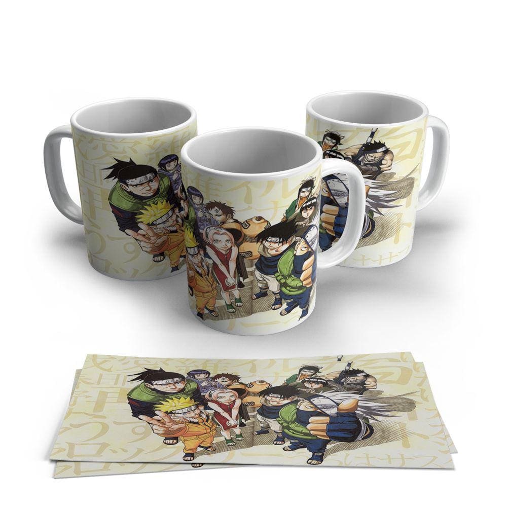 Caneca de Porcelana Naruto Modelo 060