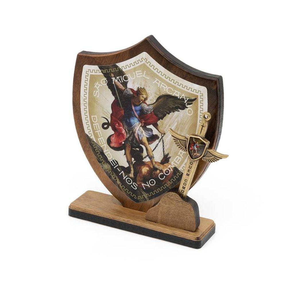 Oração de Mesa Madeira Escudo São Miguel