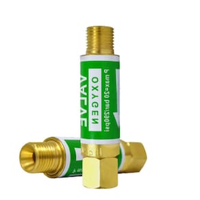 Válvula Seca Corta Chamas - Para Regulador de Oxigênio - 350 - Galzer
