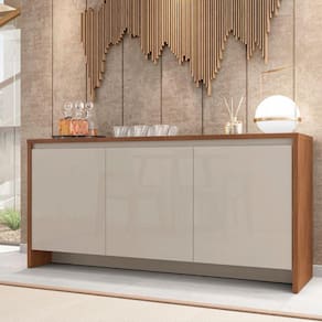 Balcão Buffet 3 Portas 1 Gaveta Madrid Casa D