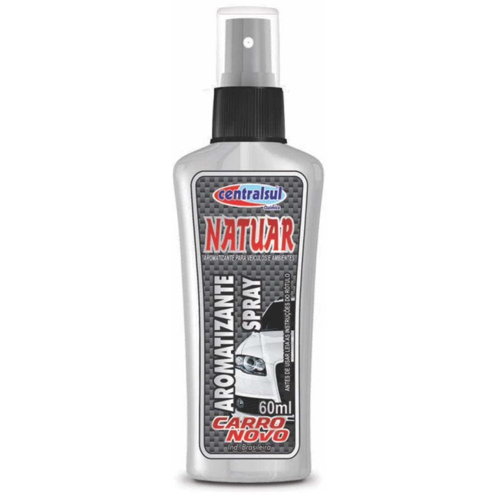 Aromatizante Automotivo Spray Natuar Carro Novo 60ml