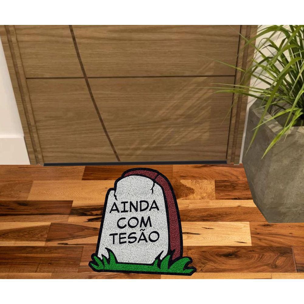 Tapete Divertido Túmulo Ainda Com Tesão.