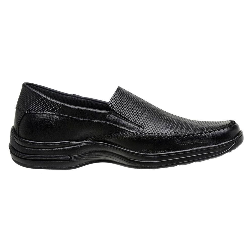 Sapatilha Masculina Sider Confort Pontilhado Preta