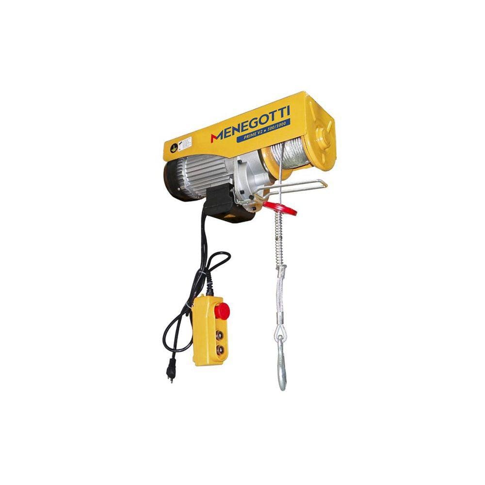 Guinho Eletrico Prime V2 500/1000Kg 2000W Menegotti