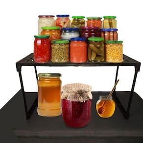 Suporte Organizador Microondas Facil de Montar Suporta 3Kg