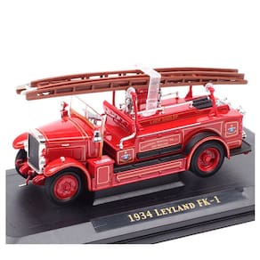 Miniatura Caminhão De Bombeiro Leyland Fk-1 1934 Escala 1/43