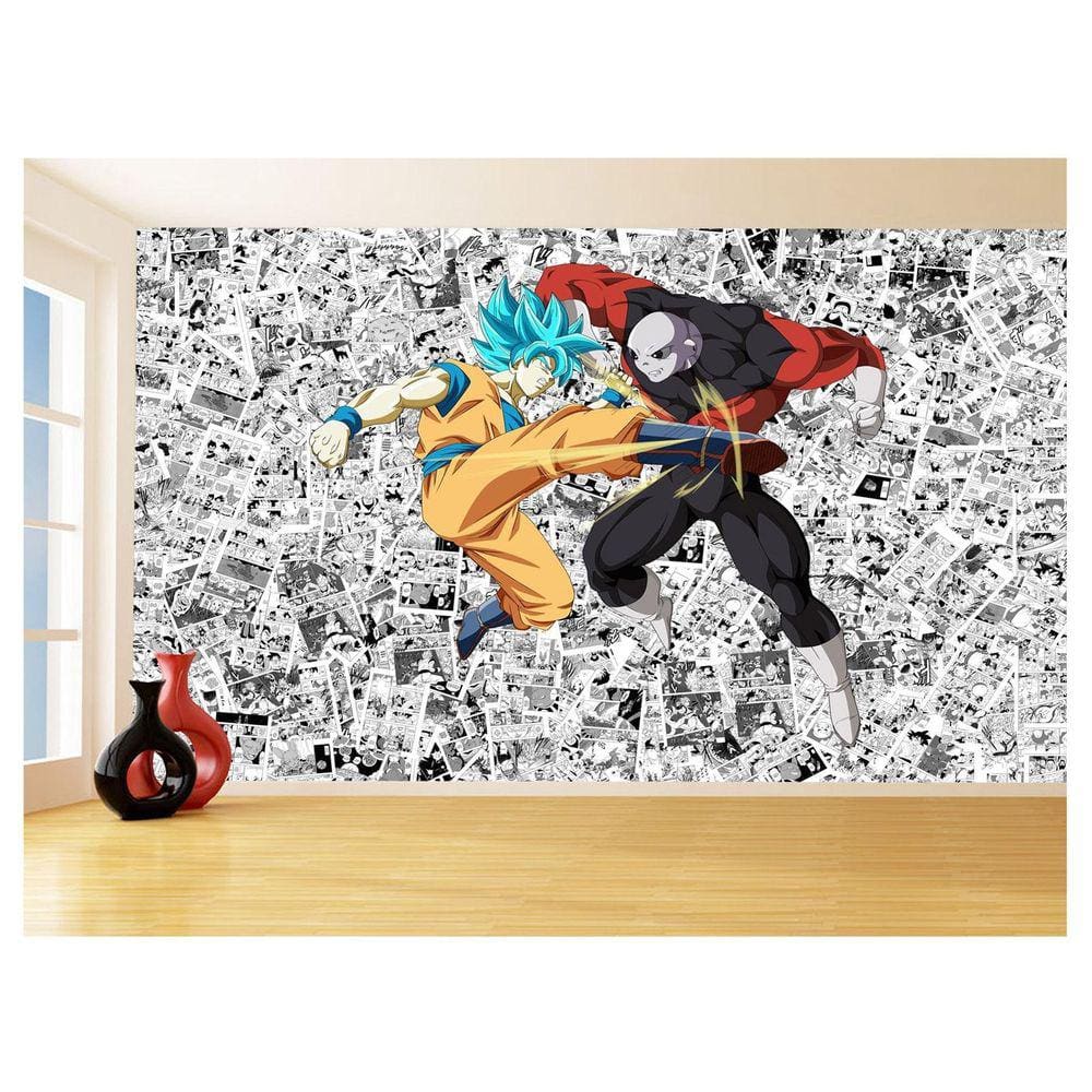 Papel De Parede Dragon Ball Goku Página Manga 3,5M Dbz538
