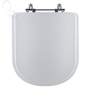 Tampa Vaso Sanitário Madeira Laqueada Vogue Plus Branco para bacia Deca