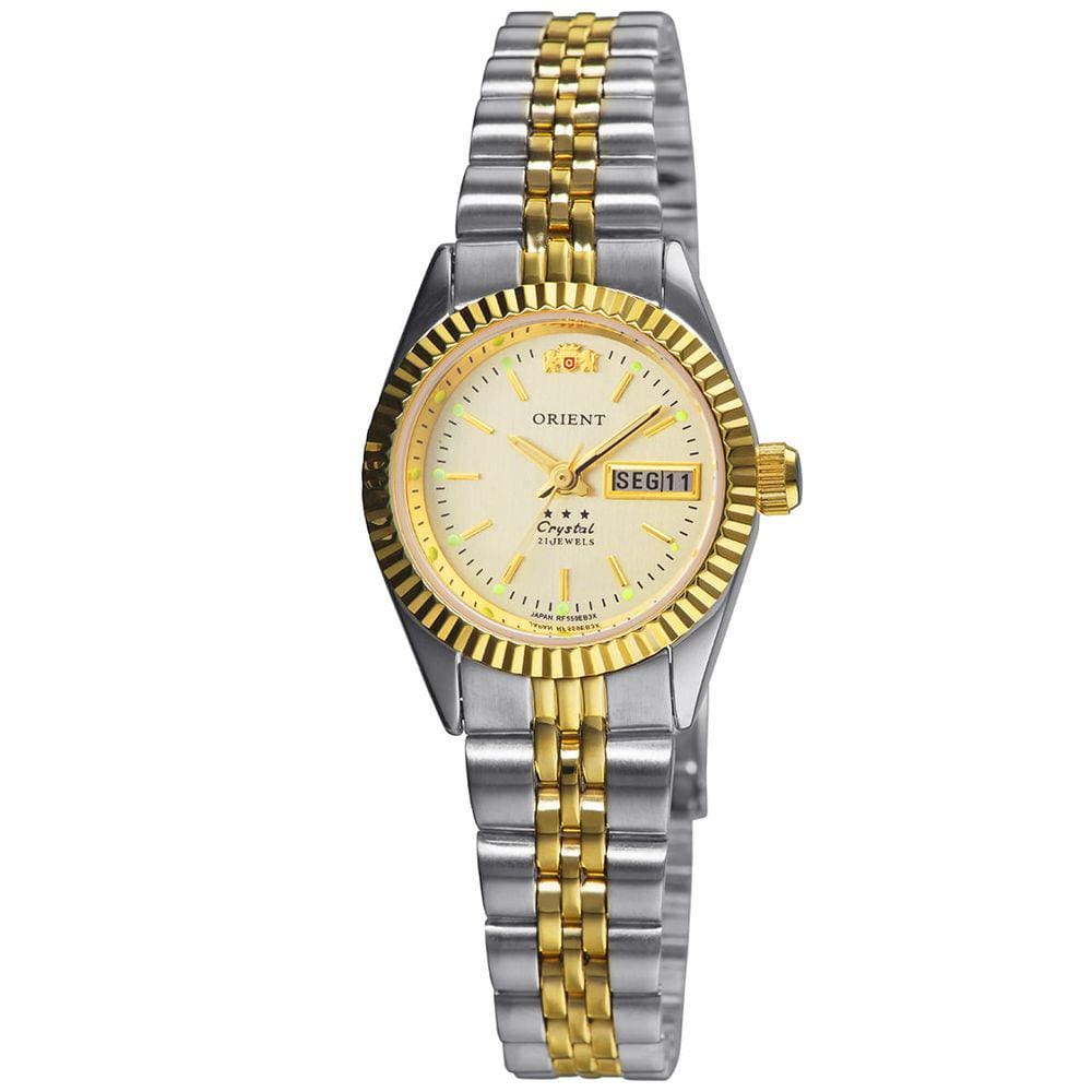 Relógio ORIENT Crystal feminino automático 559EB3NH C1SK