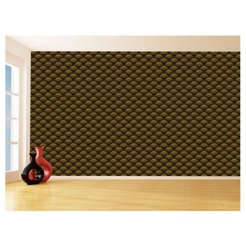 Papel De Parede 3D Estilo Tecido Capitonê Cores 3,5M Tcp238