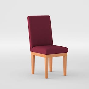 Cadeira Estofada Reforçada Mesa De Jantar Marsala