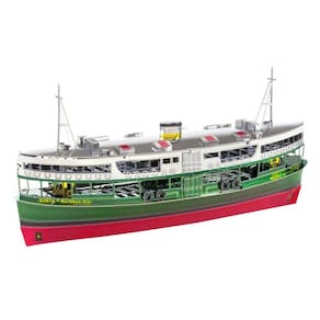 Miniatura De Montar Metal Earth Barco Hong Kong Star Ferry