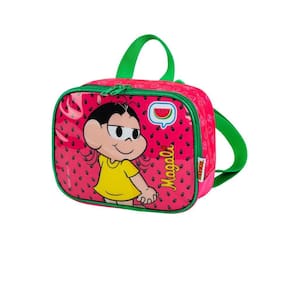 Lancheira Escolar Térmica Magali Turma Da Mônica - Vermelho