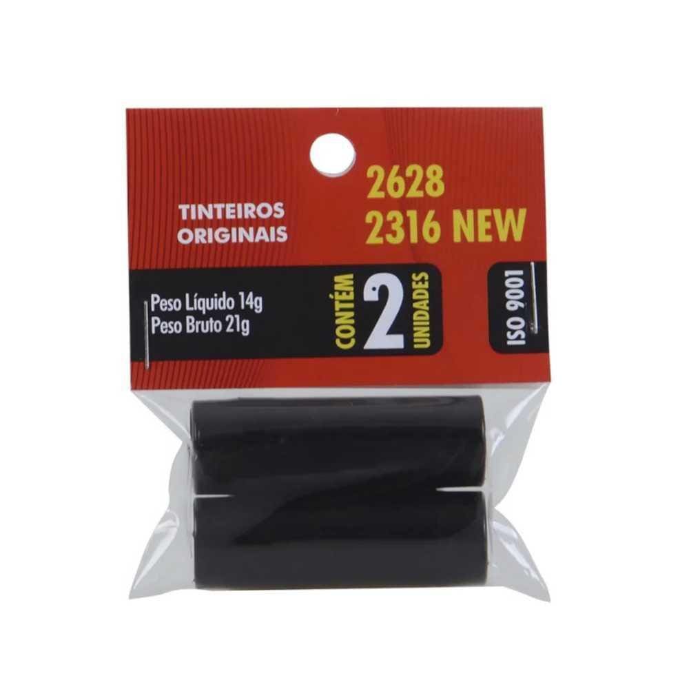 Blister Tinteiro 25 mm MX 2316 New / Pacote com 2 Unidades - Fixxar