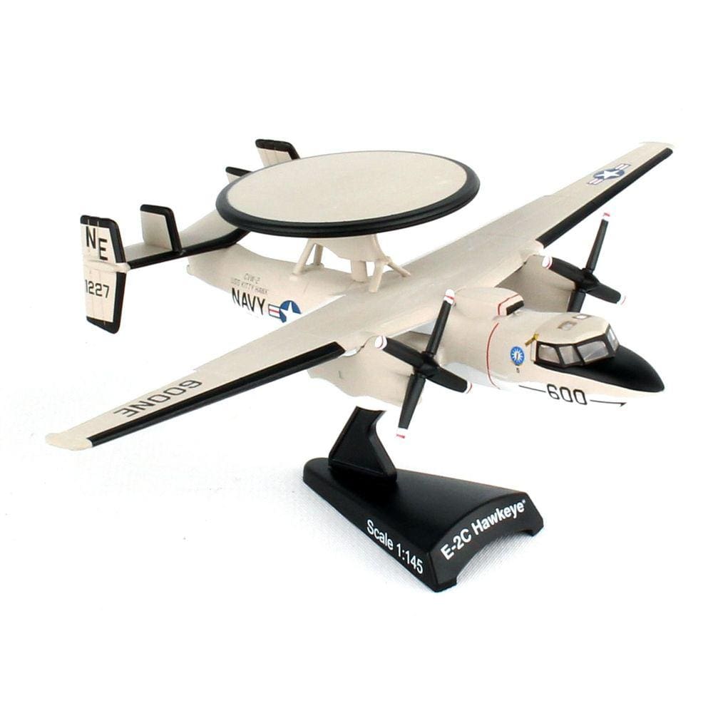 Miniatura AVIAO Marinha dos EUA DARON HAWKEYE VAW-116 1/145