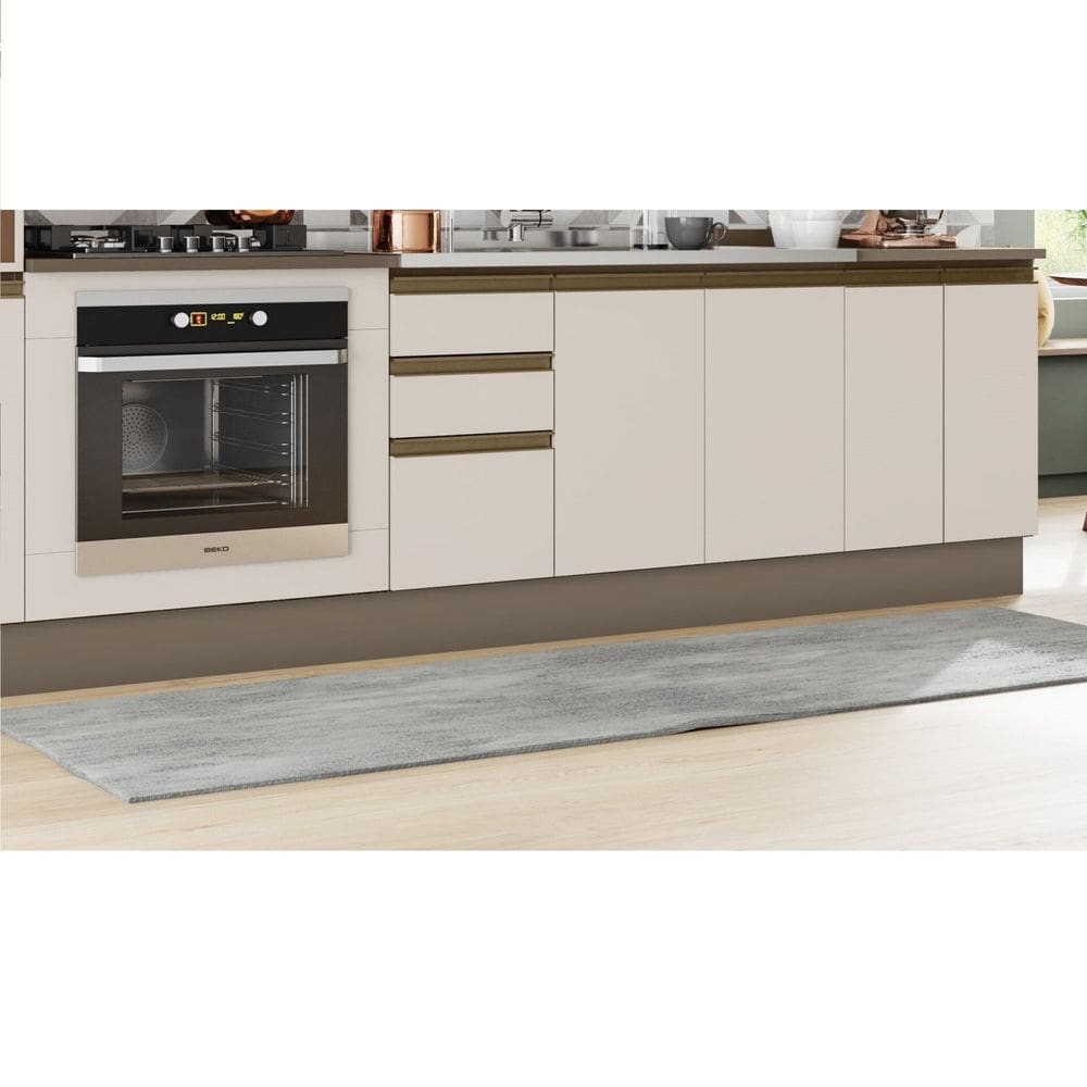 Rodapé Para Balcão 220cm 100% MDF com Acessórios Aurora Duna