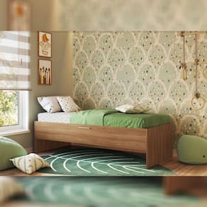Cama Articulável Solteiro Israel Yescasa Nogal