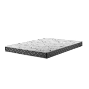 Colchão Espuma D33 14cm 1,88m 1,38m Double Face Sleep Xadrez Preto