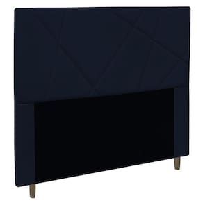 Cabeceira Cama Box Casal King Size Mali 195Cm Azul Marinho