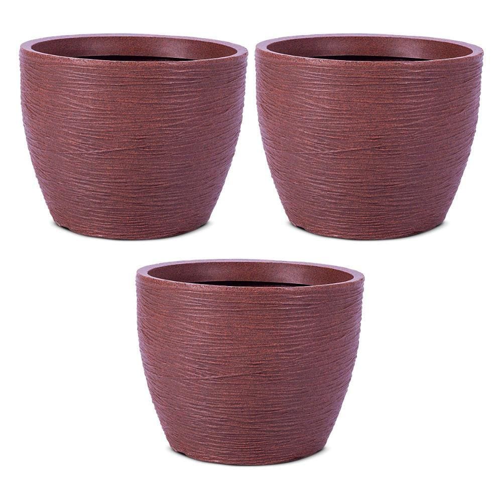 Kit 3 Vasos Elba Café 27cm Terrano