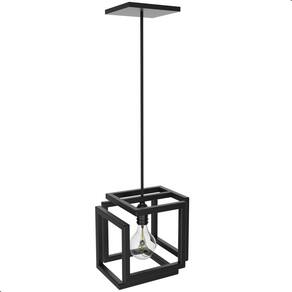 Pendente Luminária Infinity Industrial Preto