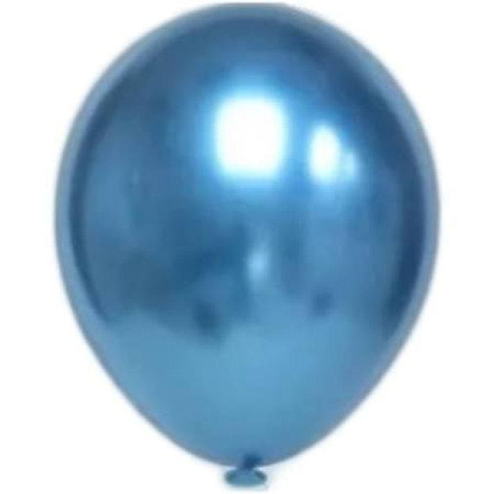 Balão 9 Alumínio Azul 25un Happy Day