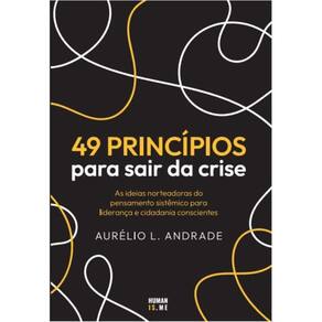 49 princípios para sair da crise - As ideias norteadoras do pensamento sistêmico para liderança e cidadania conscientes
