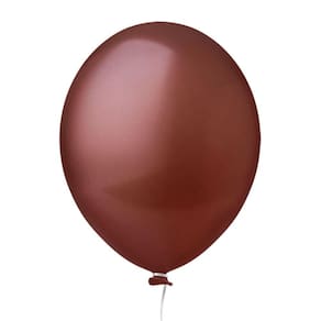 Balão 8 Marrom Happy Day 50 Un