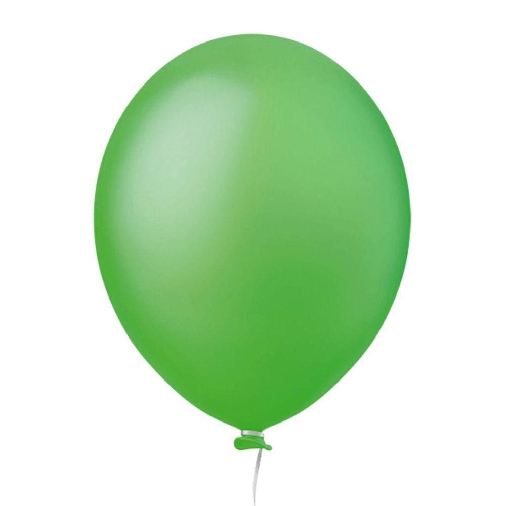 Balão 8 Verde Citrus Happy Day 50 Un
