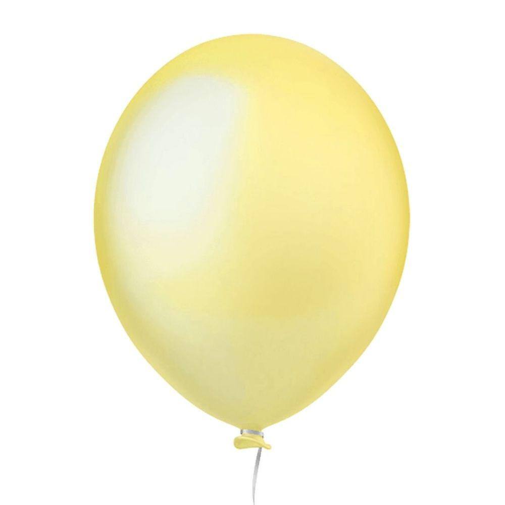 Balão 8 Marfim Happy Day 50 Un