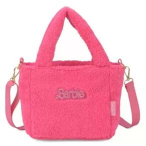 Bolsa De Mão Alça Transversal Barbie Pelúcia - Luxcel