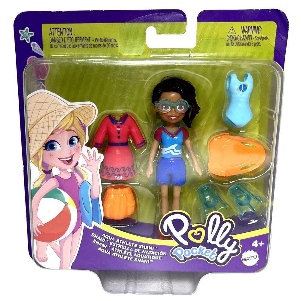 Hora de Brincar 2 Amigas, Polly Pocket, Mattel 