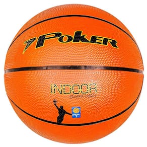 Bola de Basquete Poker Indoor Oficial Nº 7 - Laranja