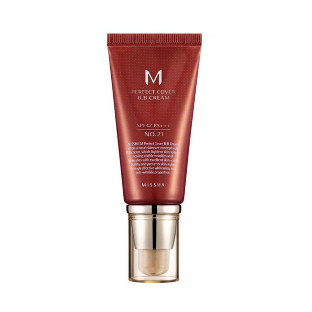 M Perfect Cover Bb Cream 50ml Missha - Base Facial