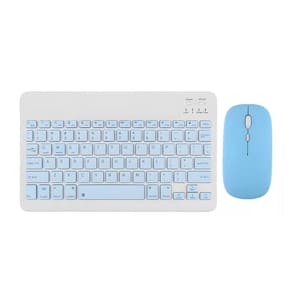 Teclado Magnético Bluetooth para Tab S6 Lite - Azul Claro