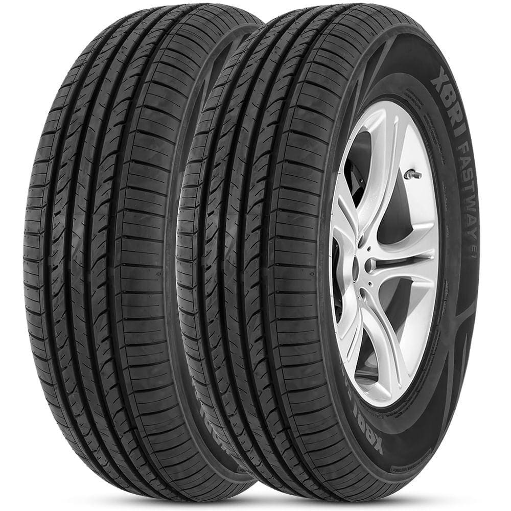 Kit 2 Pneu Aro 16 205/55R16 Xbri Fastway E1 94W TL XL