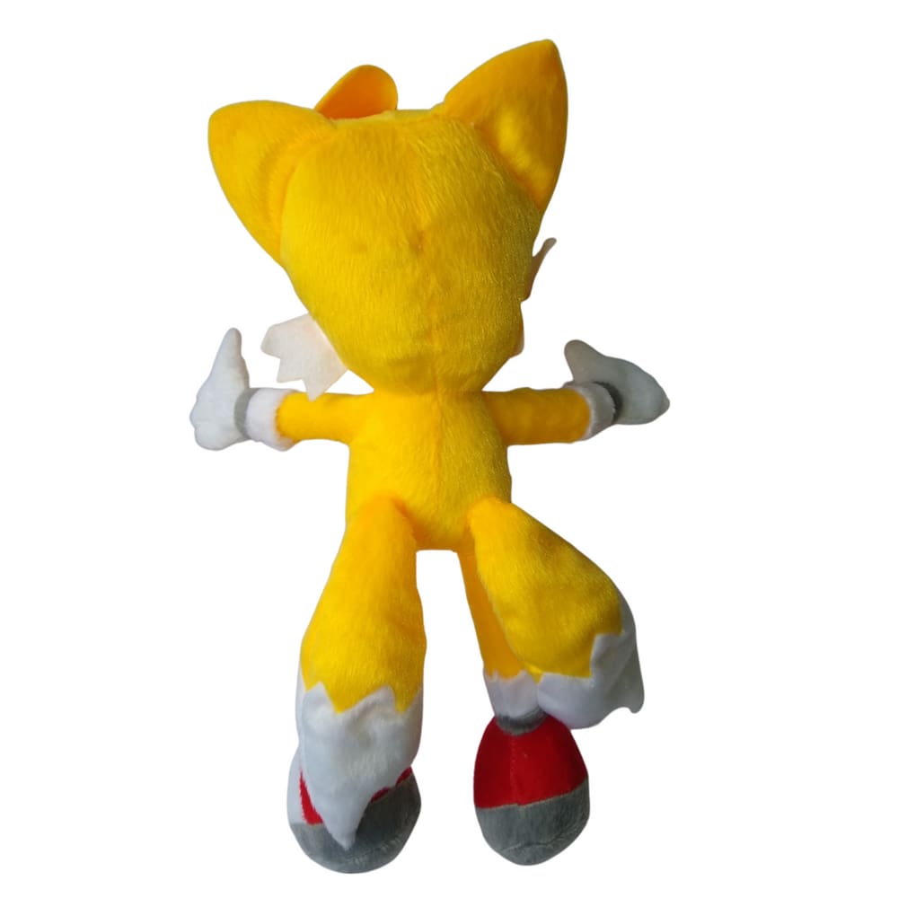 Pelúcia Tails Amarelo 35cm da Turma do Sonic | Casas Bahia