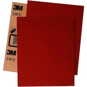 Folha Lixa Madeira Pacote Com 50 folhas 225 x 275mm 3M