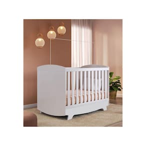 Berço Retro Americano Moveis Peroba Cris mini cama MDF