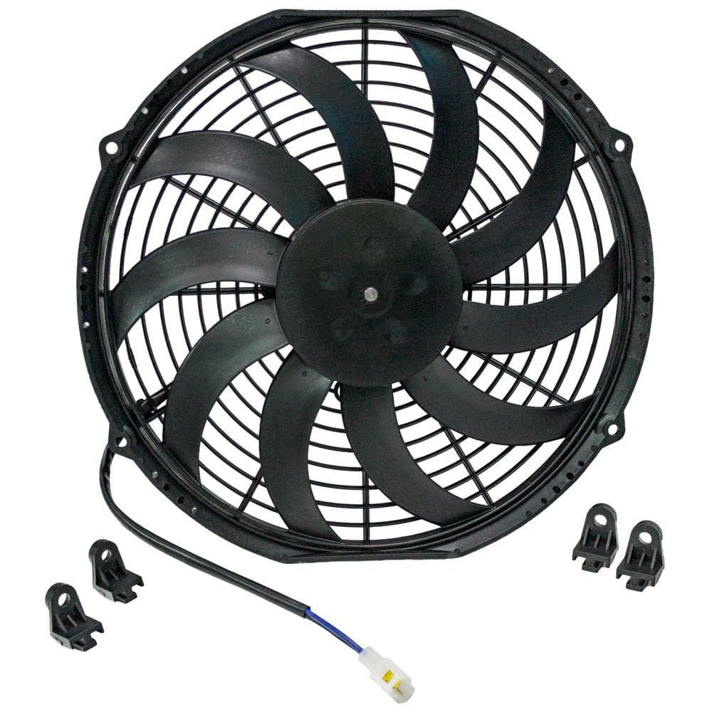 Motor do Ventilador Universal Axial Soprante 12 Polegadas Com Defletor 24V 2 Vias - Gauss - GE1136