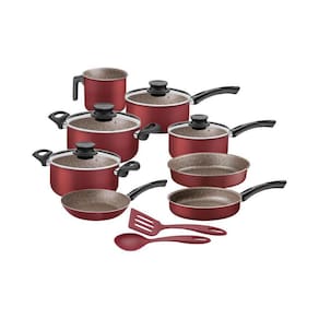 Jogo De Panelas 10 PCS Paris Vermelho Tramontina 28599727